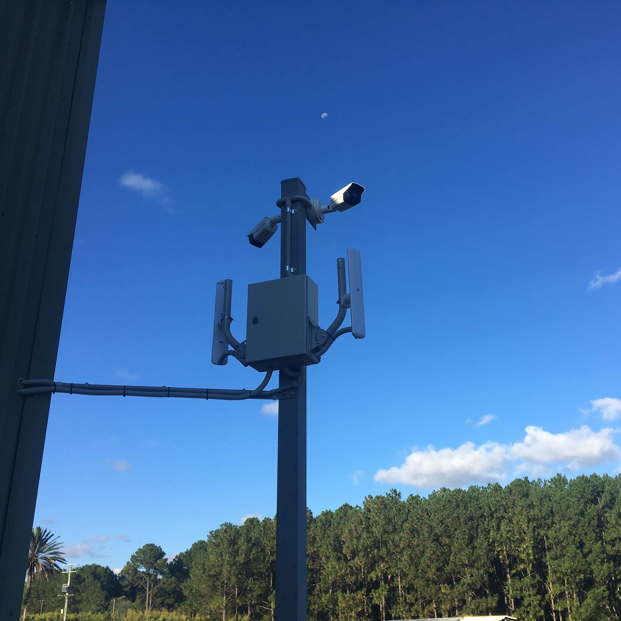 Wireless commercial security system installation in Wonga Park