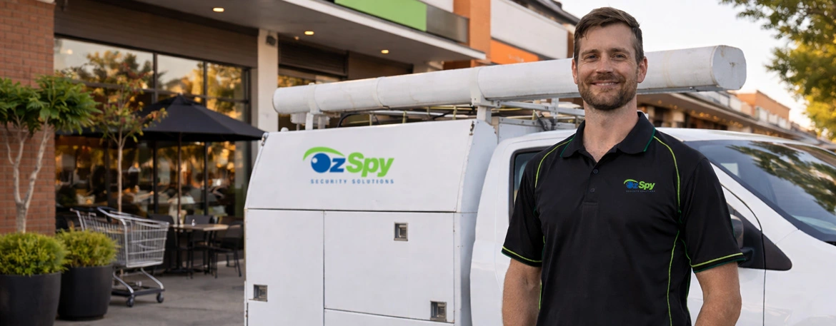 Commercial security system installation in Wonga Park, VIC