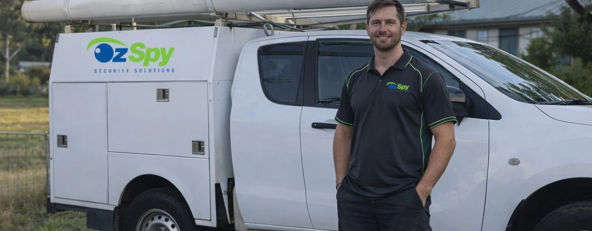 Home security system installation in Glass House Mountains, QLD